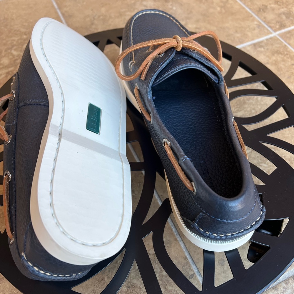 NWOB $99 L.L. Bean Men's Casco Bay Boat Mocs - Picture 5 of 8